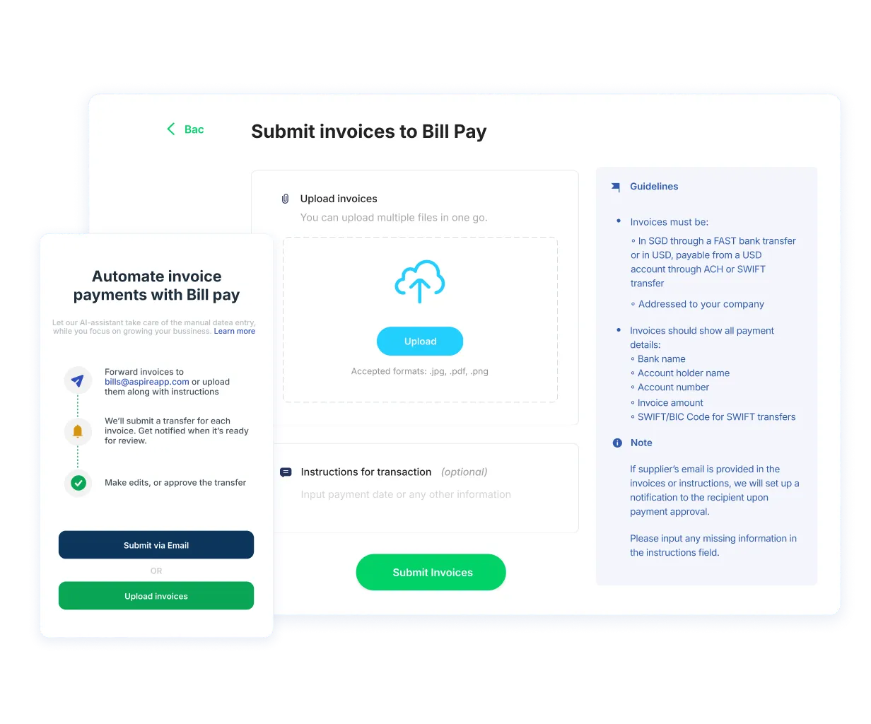 stable invoice automation