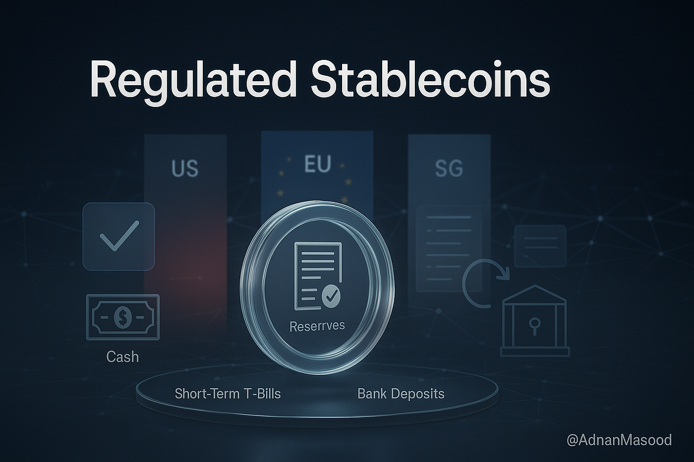 stablecoin yield farming escrow
