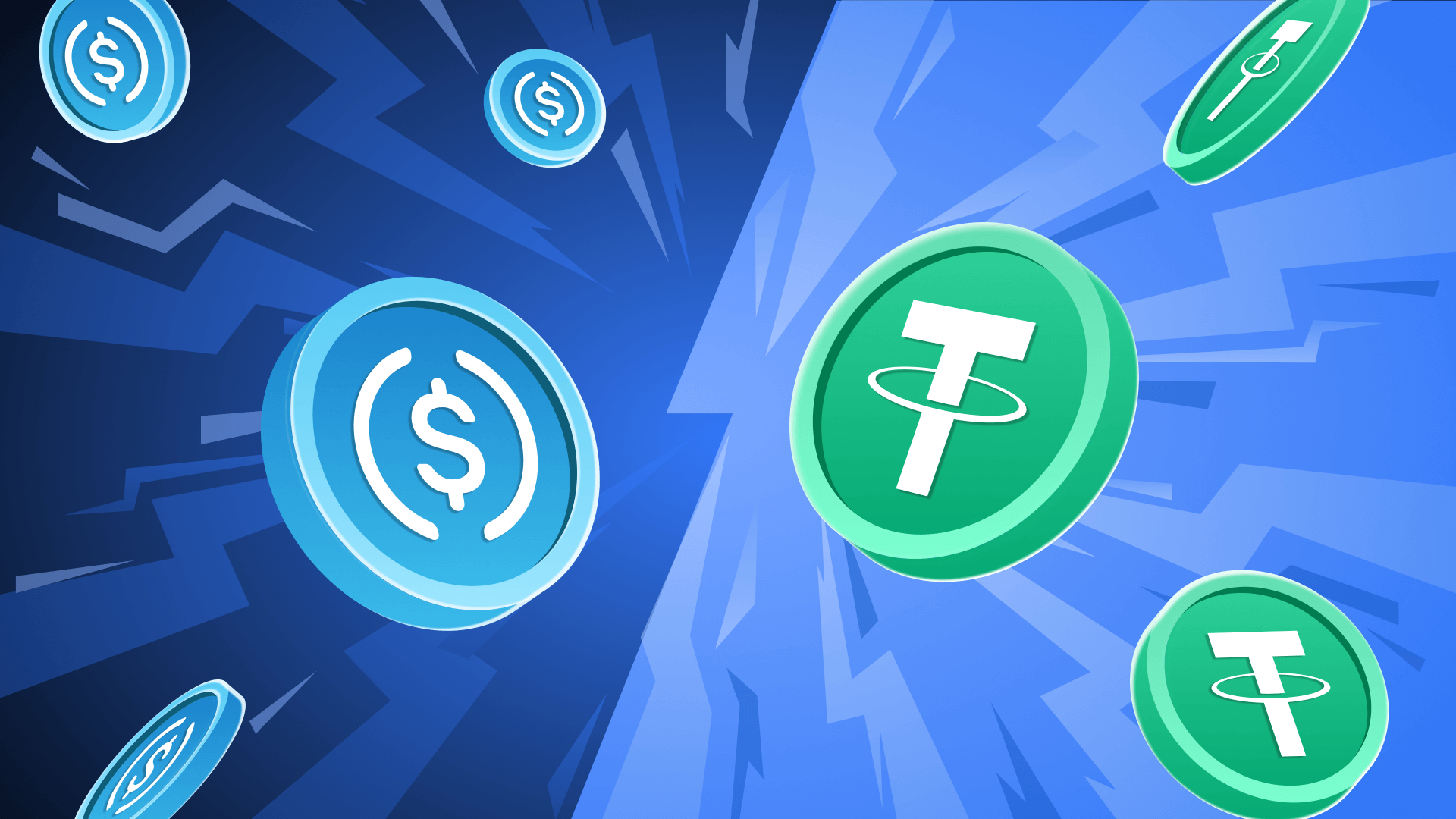 USDC USDT stablecoin stability icon